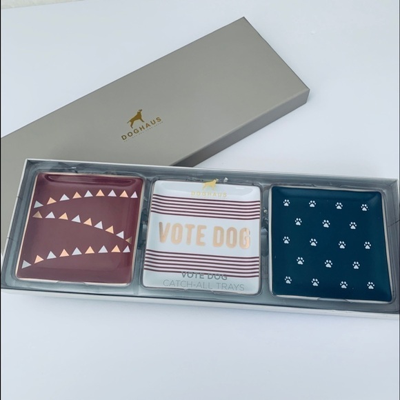 Doghaus Other - 𝅺DOGHAUS “Vote Dog” Ceramic Catch-All Trays